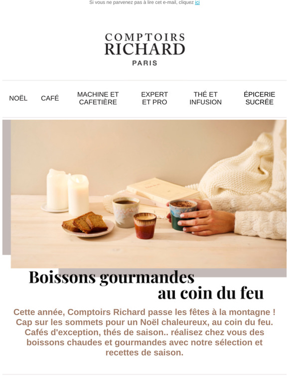 Boissons gourmandes au coin du feu ☕
