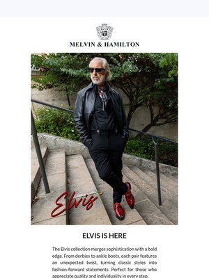 Chaussures Homme Melvin & Hamilton Elvis 86 - Oxford Plat En Cuir Fabriqué à La Main, Style Classique