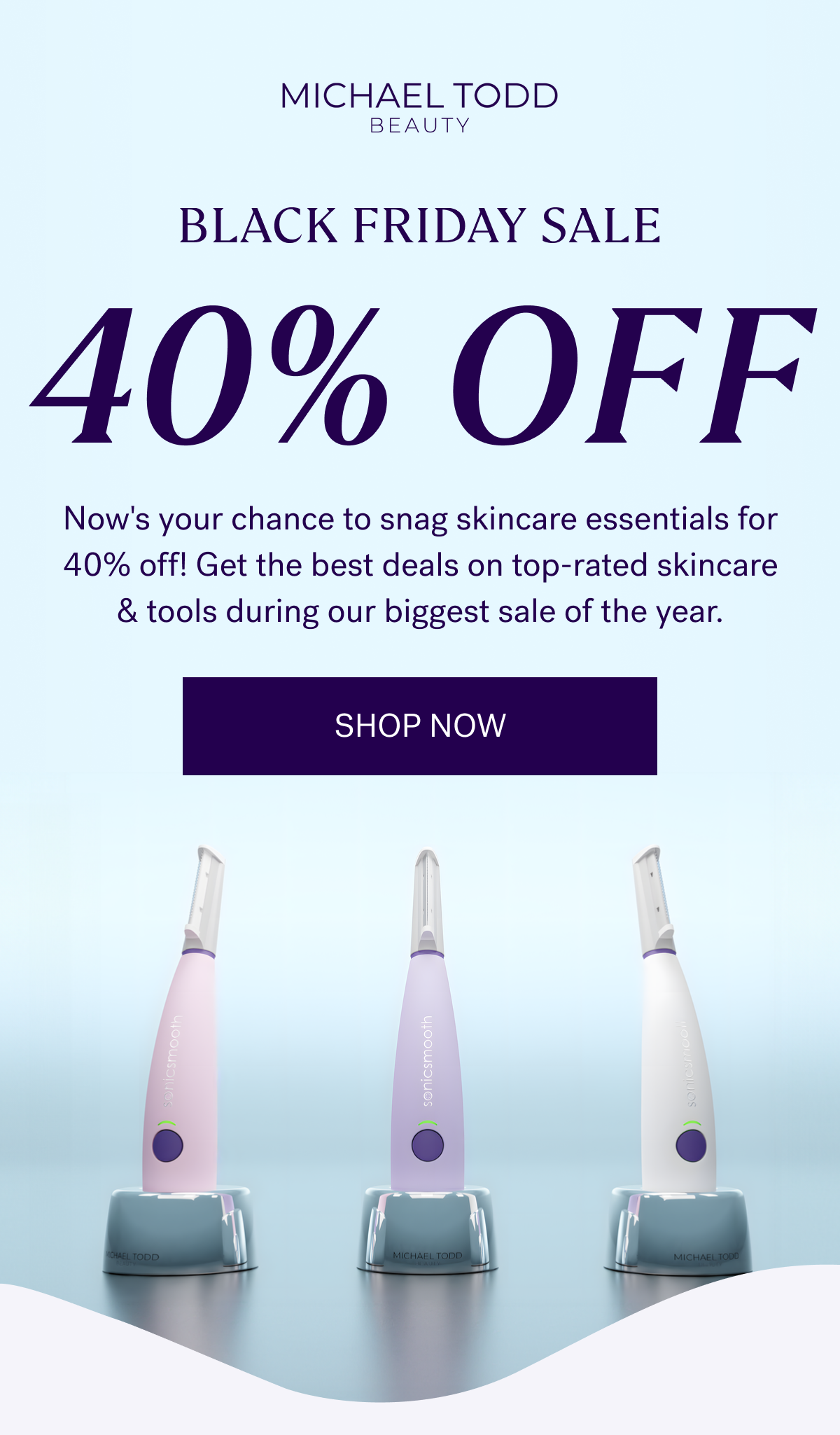 Black Friday Sale: 40% OFF | Shop Now