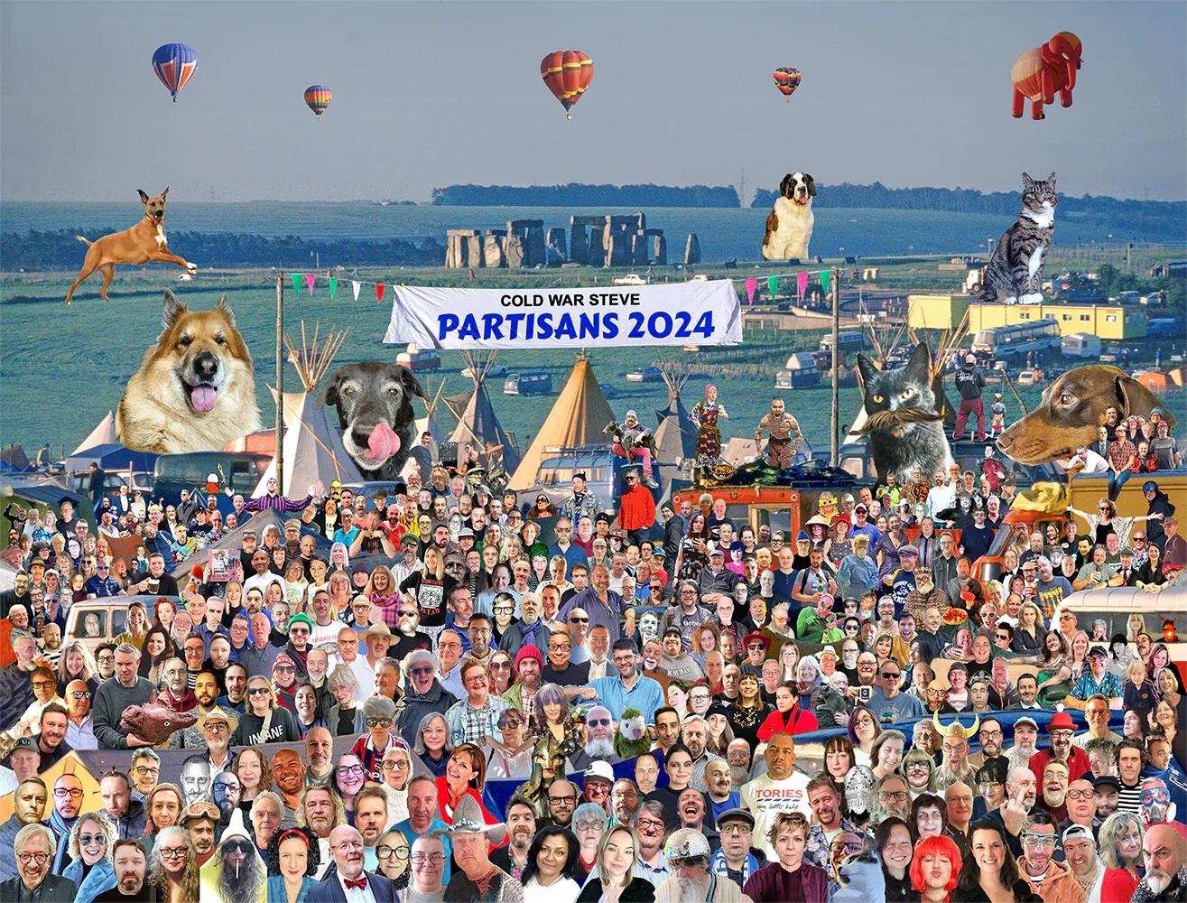 Image of Cold War Steve Partisans 2024 1000 Piece Jigsaw Puzzle