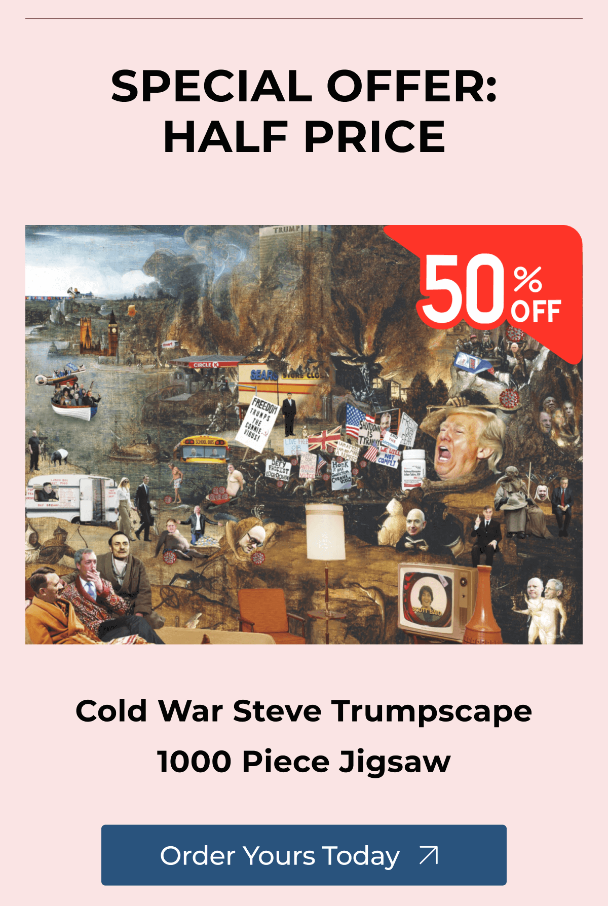 Special Offer: Half Price!