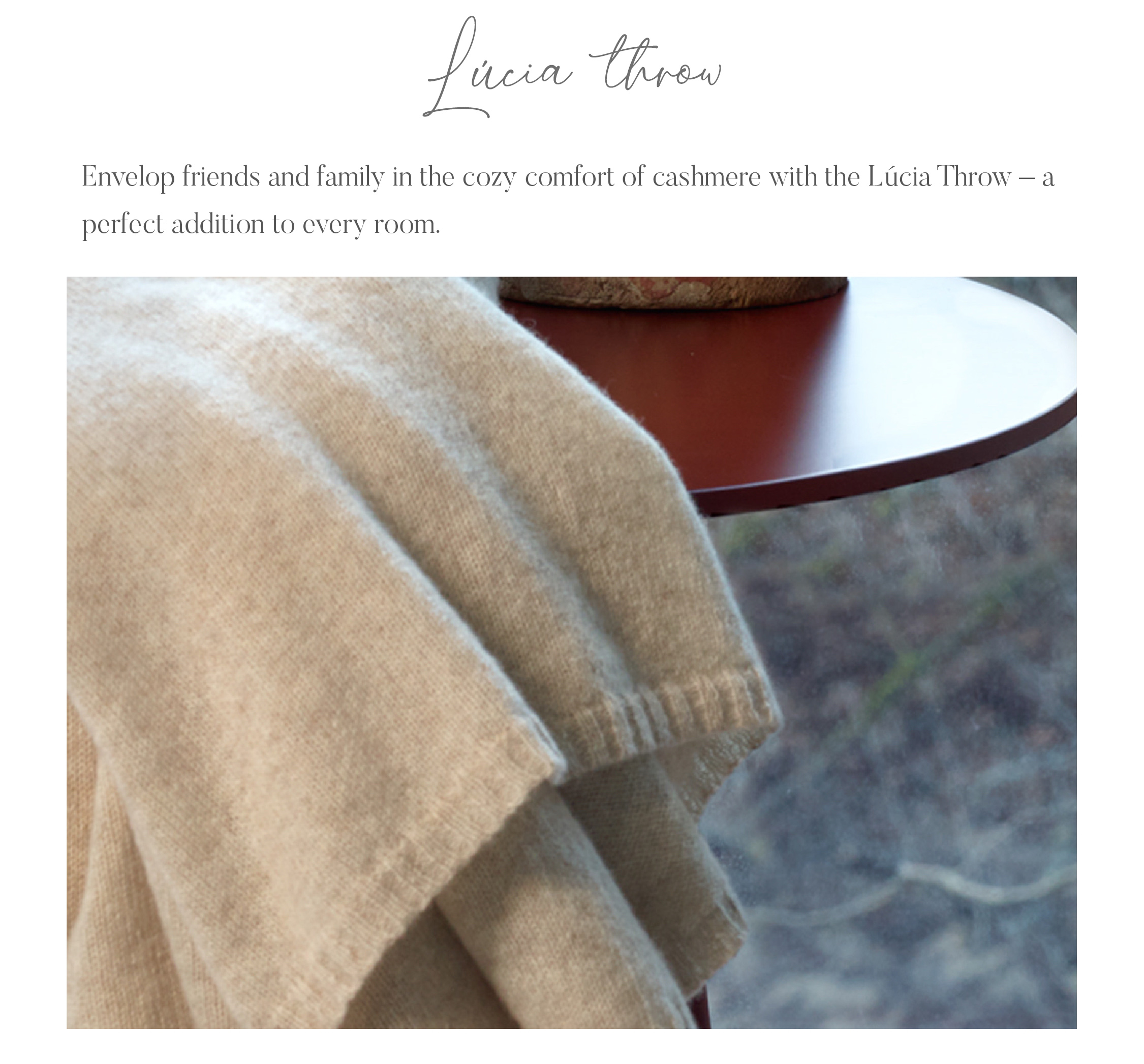 Lucia Throw