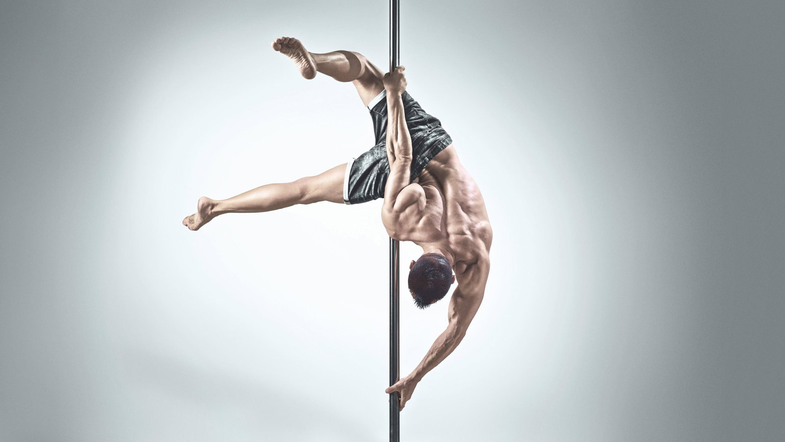 Are you man enough to pole-dance?