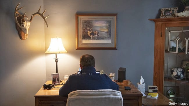The rise of the remote husband