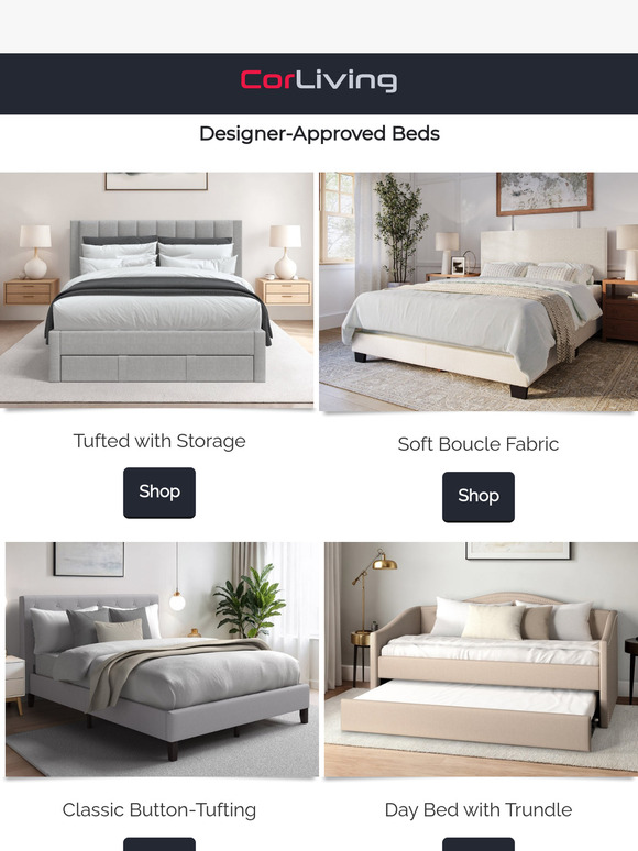 💎 Designer-Approved Beds