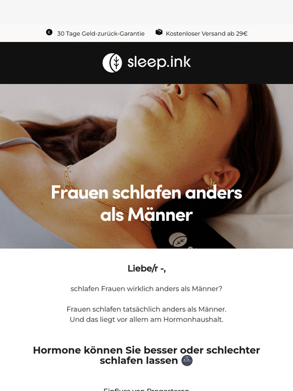 Schlafen Frauen anders als Männer? 🙆‍♀️