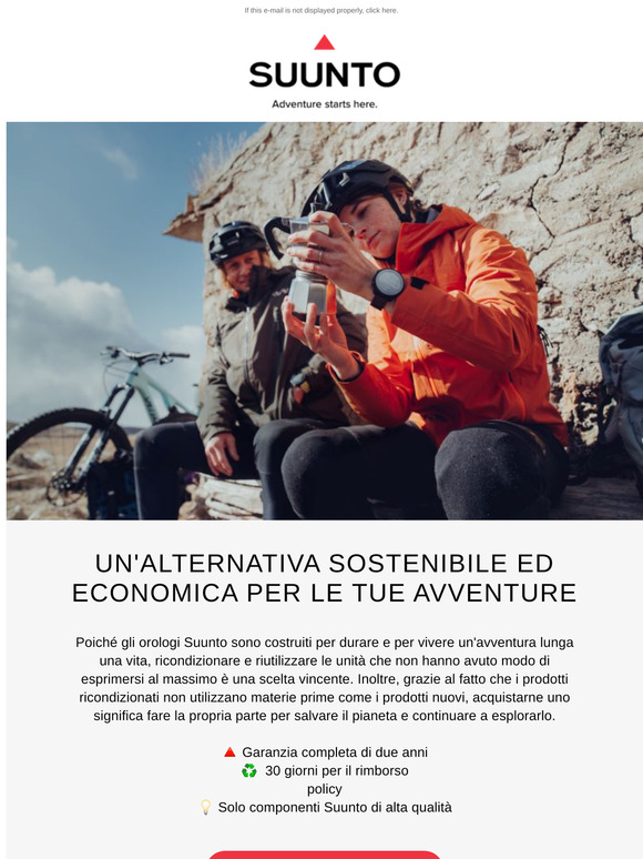 ♻️ Prodotti ricondizionati certificati Suunto