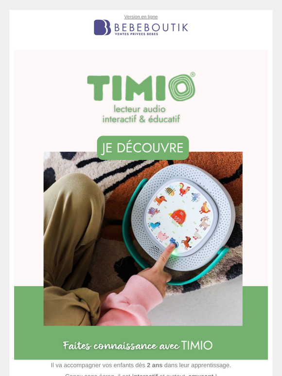 👀 On a trouvé le compagnon idéal pour vos bout'choux !
