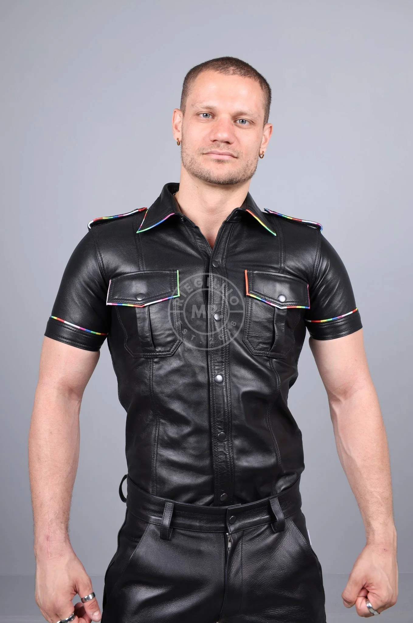 Image of LEATHER SHIRT