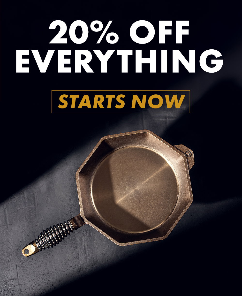 November Means More (picture of FINEX Cookware)