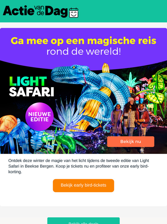 Light Safari early bird-tickets✨