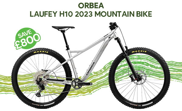 ORBEA Laufey H10 2023 Mountain Bike - Aluminium Raw (Gloss) SAVE £800