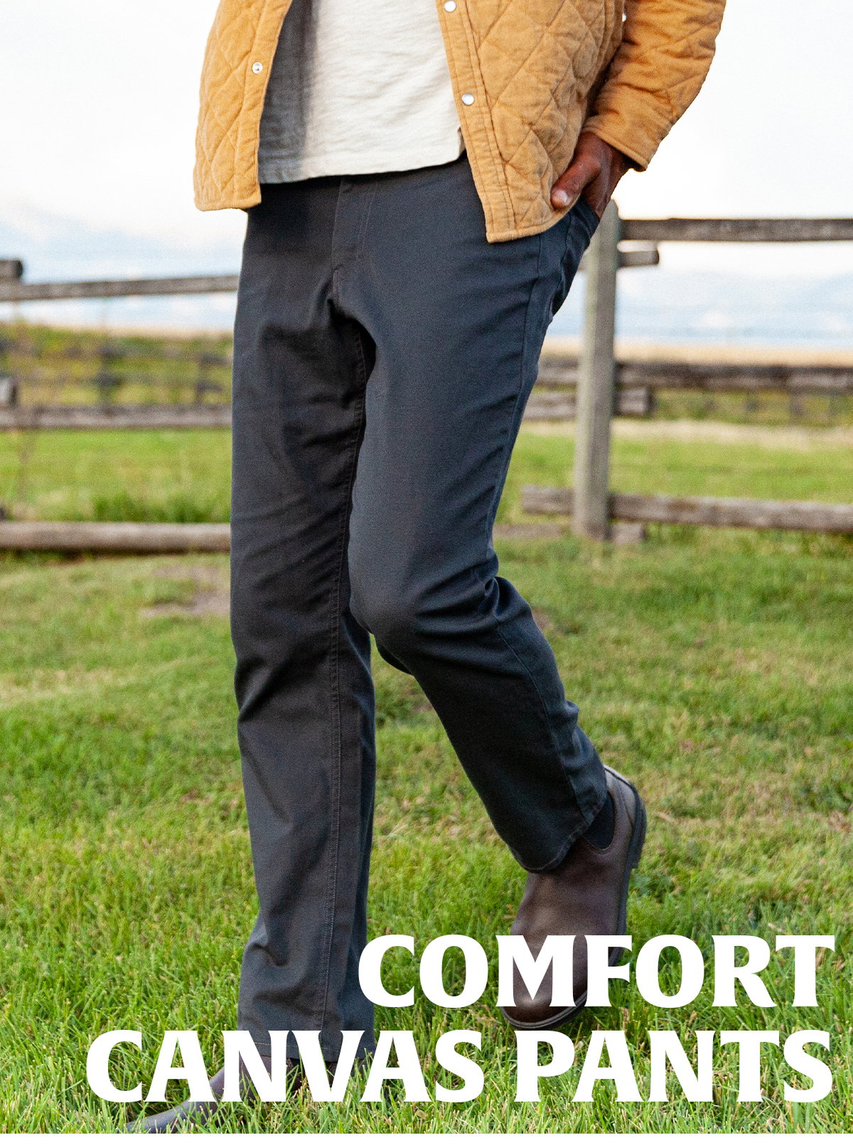 BODY-BLOCK8A | COMFORT CANVAS PANTS