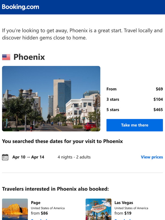 Deals in Phoenix from $69 for your dates