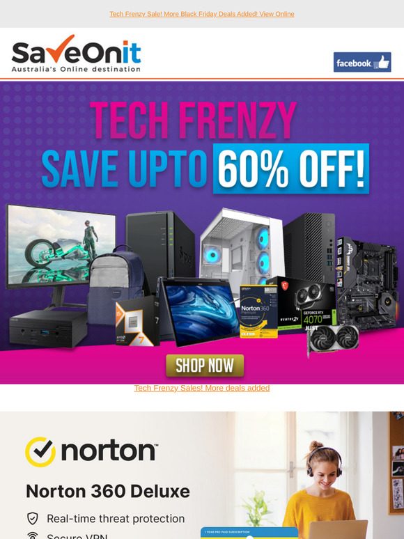 Tech Frenzy Sale! More Black Friday Deals added