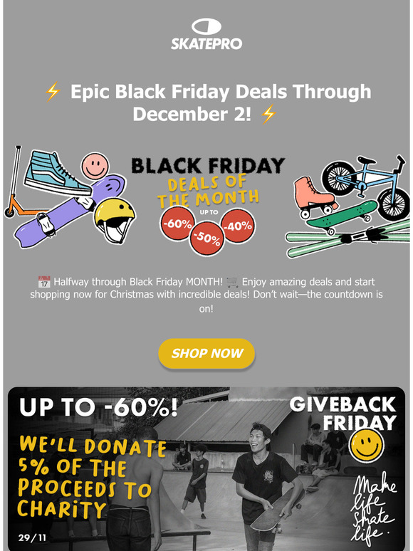 ⚡ GIVE BACK FRIDAY is Almost Here!