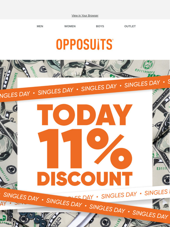 Singles Day Discount! 💛