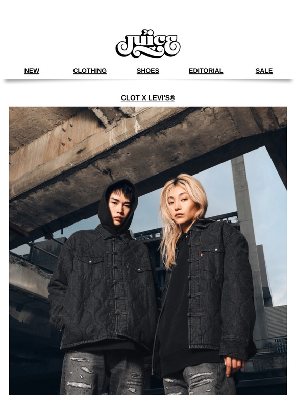 CLOT: New Collab: CLOT x LEVI'S® | Milled
