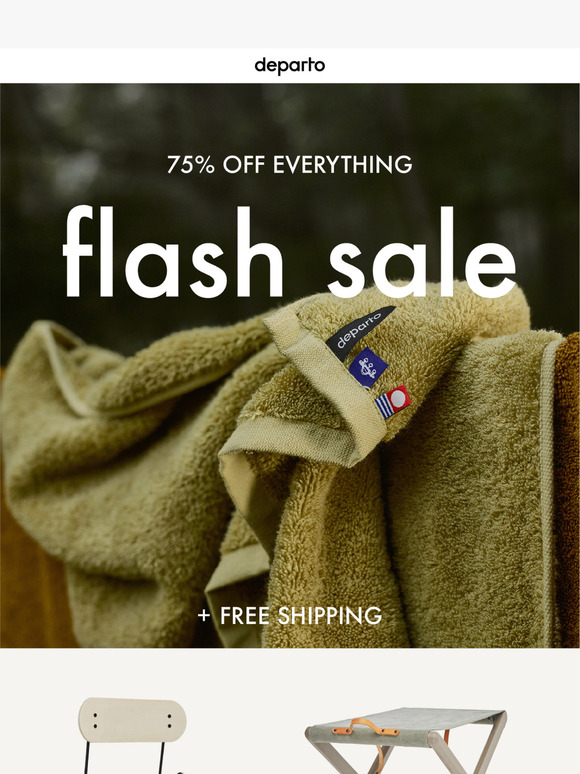 Going Fast!  |  75% Off Everything