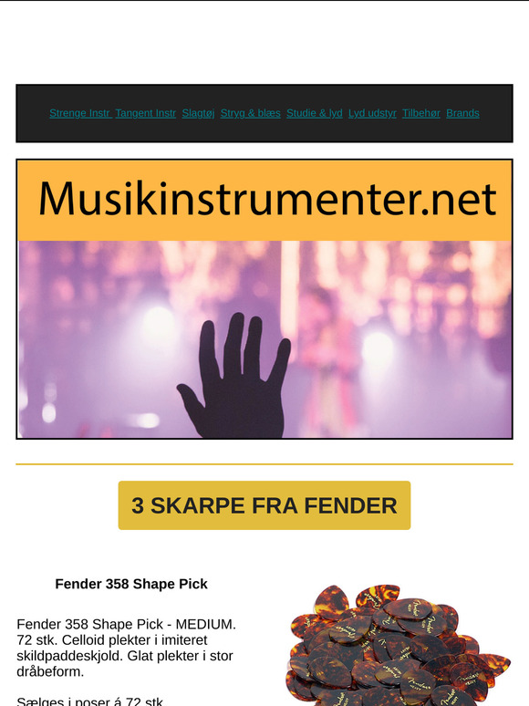 3 skarpe fra Fender🤩