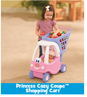 Princess Cozy Coupe™ Shopping Cart.