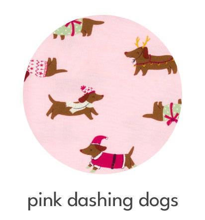 christmas eve|pink dashing dogs|perfectly plaid