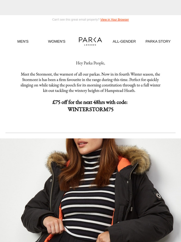 Product in focus: The Stormont Parka 🔍