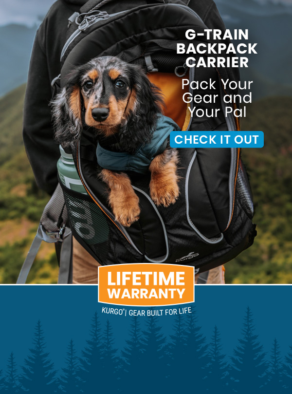 G-Train Backpack Carrier - Pack your gear and your pal
