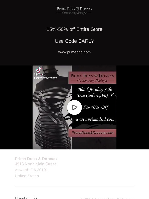 Black Friday Sales
