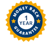 1 Year Money Back Guarantee