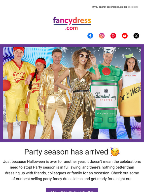 Party Season Costume Inspiration - Look Your Best 💃🎉
