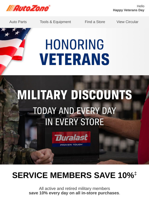 Honoring service every day, in every store