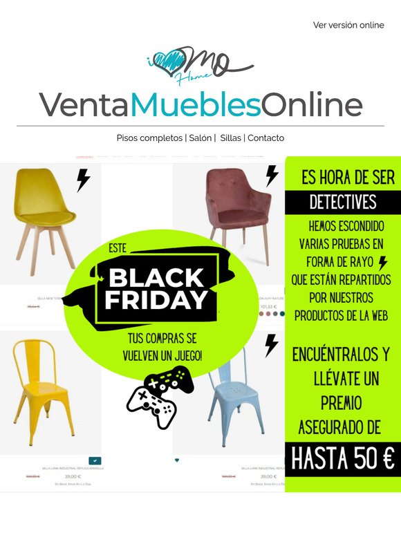 ¡¡Adelantamos BLACK FRIDAY con un juego🕹️ !!  Premios Asegurados 🎁🎁