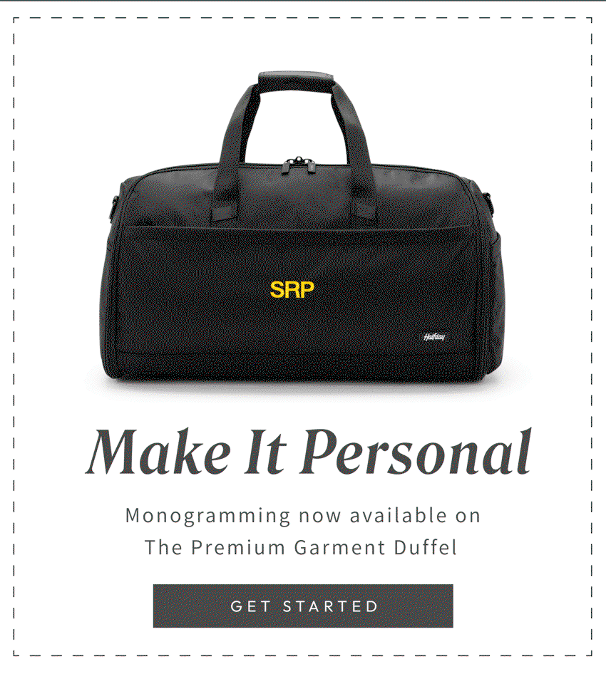 Monogram Announcement Gif