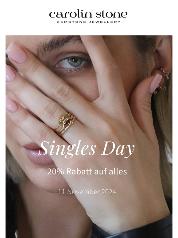 Singles Day - 20% Rabatt