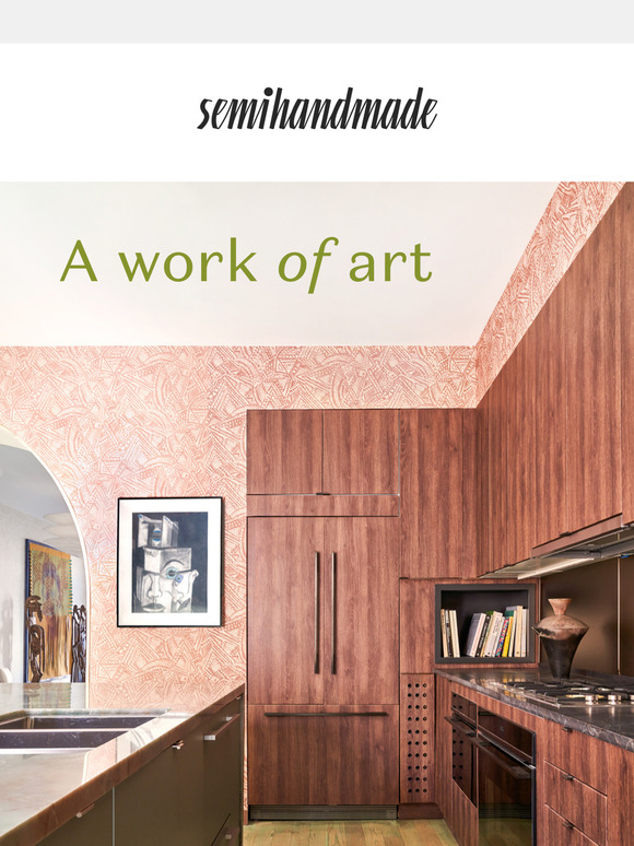 An artist’s kitchen transformed: Malene Barnett’s tribute to black joy
