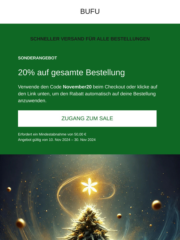 20% Gutschein auf ALLES