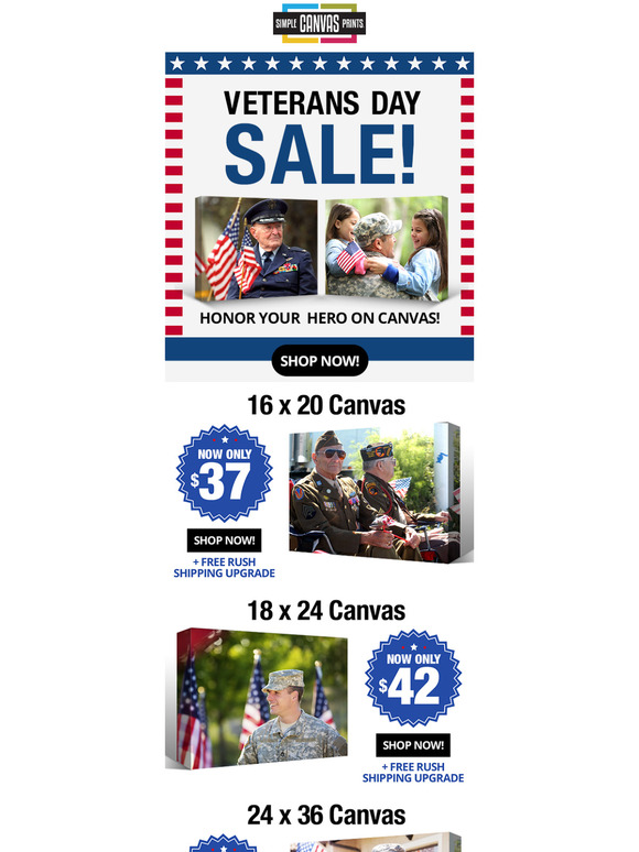 [Honor Your Hero] Veterans Day Deals - Free...