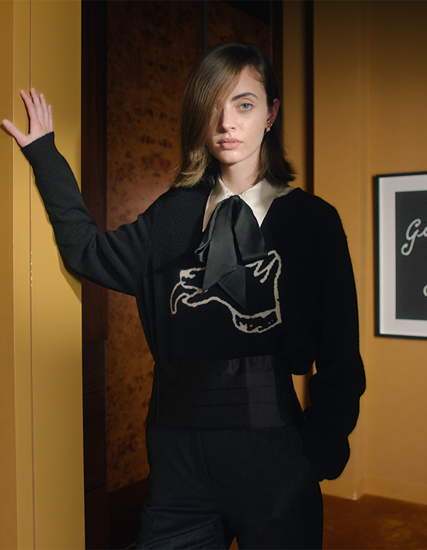 Bella Freud: The Lucian Dog Jumper | Milled