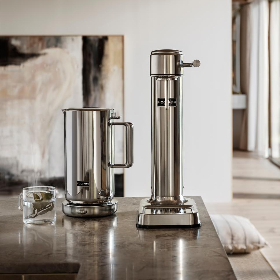 Aarke Kettle and Carbonator 3 Steel