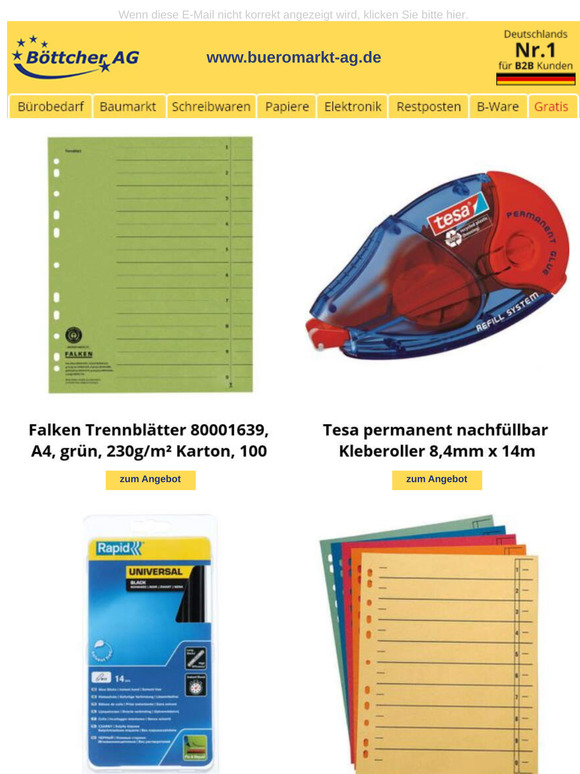 Herr — ★ bis zu 74% reduziert für Sie - die Aktionsartikel der Woche ★