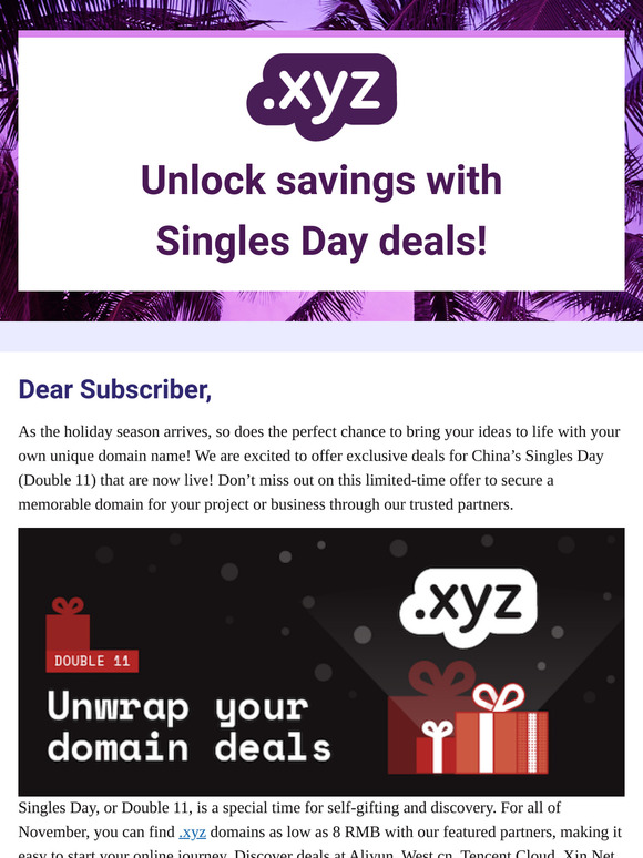 Unlock savings with Singles Day deals