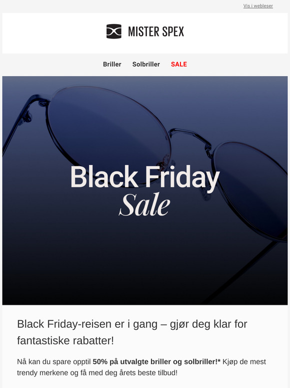 Black Friday-reisen din starter i dag