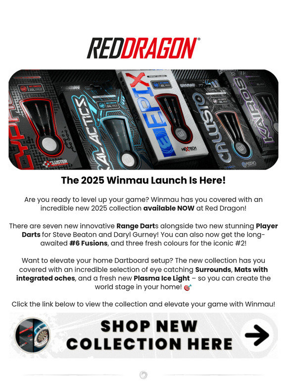 🚨WINMAU LAUNCH: 2025 Collection is AVAILABLE NOW🔥