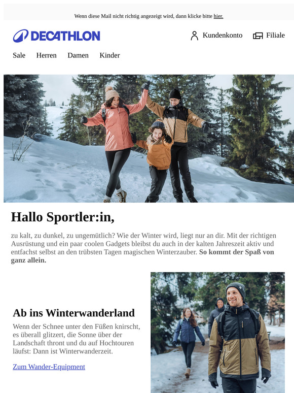 Winter, wie er Spaß macht.