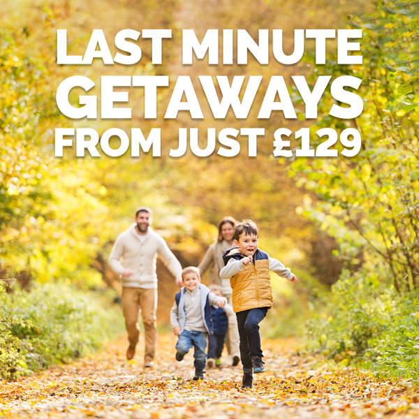Great value October breaks from just £109 plus food and drink discount vouchers worth up to £50*