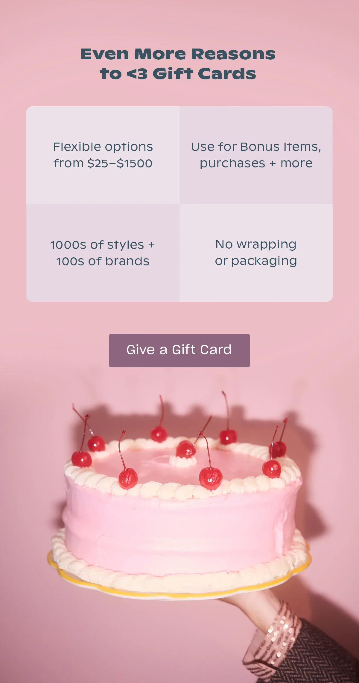 Give a gift card.