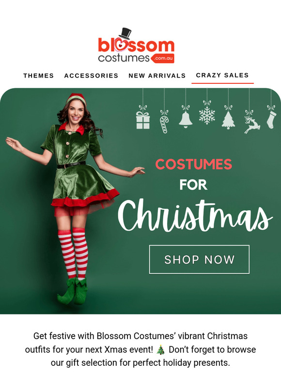 FESTIVE Costumes for Your Xmas Event! 🎄❄️