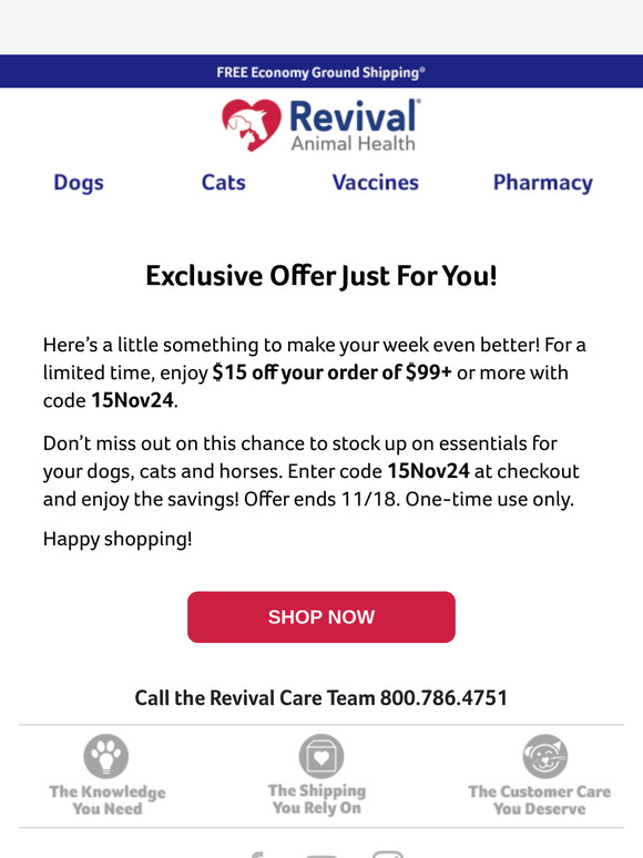 An Exclusive Deal Awaits You...