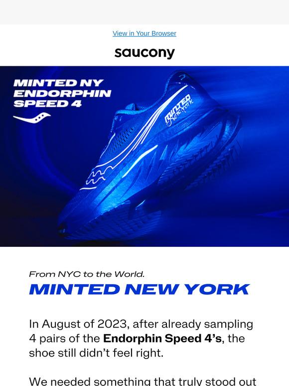 Minted New York || Endorphin Speed 4